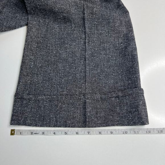 cAbi Women's Dress Pants Wide Leg Preppy Heathered Gray Corporate Core Size 8 - Picture 9 of 12